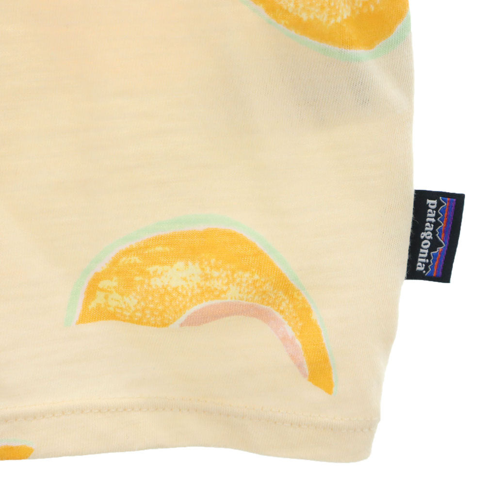 patagonia パタゴニア 20年製 アウトドア STY52981SP20 半袖 Tシャツ XS イエロー系 フレンチスリーブ レディース