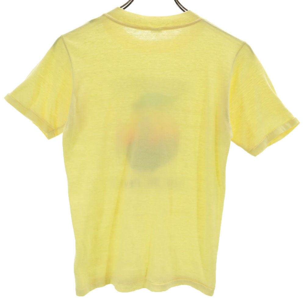VINTAGE ヴィンテージ 70s 半袖 THE BIG PEACH Tシャツ イエロー アトランタ メンズ
