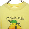 ヴィンテージ 70s 半袖 THE BIG PEACH Tシャツ イエロー VINTAGE アトランタ メンズ