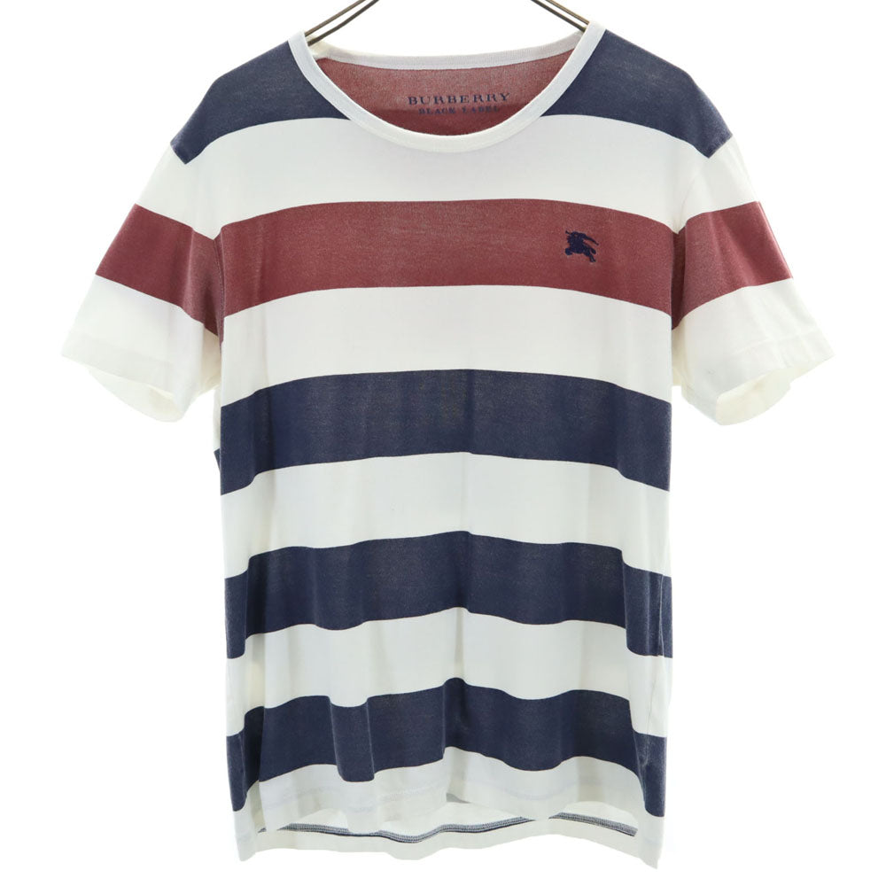 バーバリーブラックレーベル 三陽商会 ボーダー柄 半袖 Tシャツ 3 BURBERRY BLACK LABEL メンズ