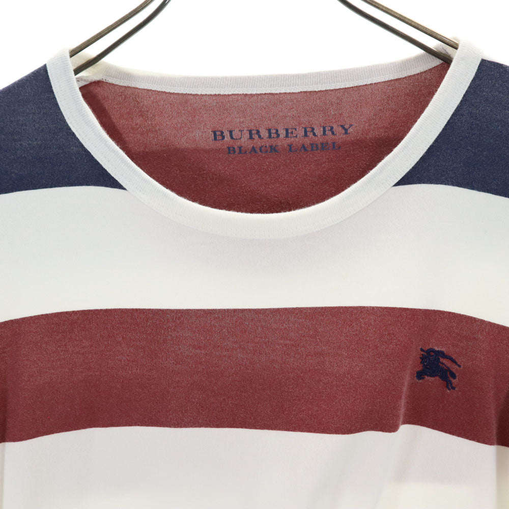 バーバリーブラックレーベル 三陽商会 ボーダー柄 半袖 Tシャツ 3 BURBERRY BLACK LABEL メンズ
