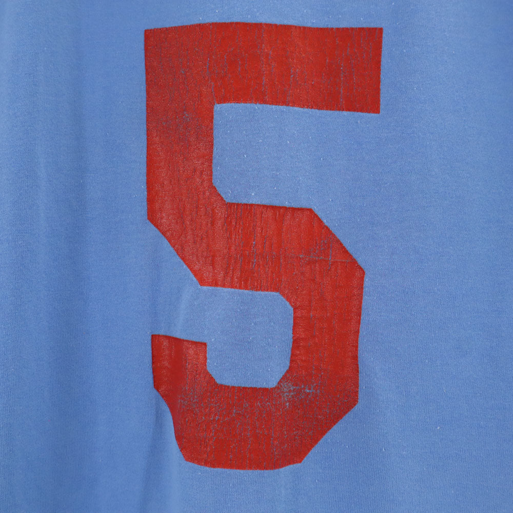 RUSSELL ATHLETIC ラッセルアスレチック 90s USA製 オールド 半袖 Vネック Tシャツ S ブルー系 メンズ