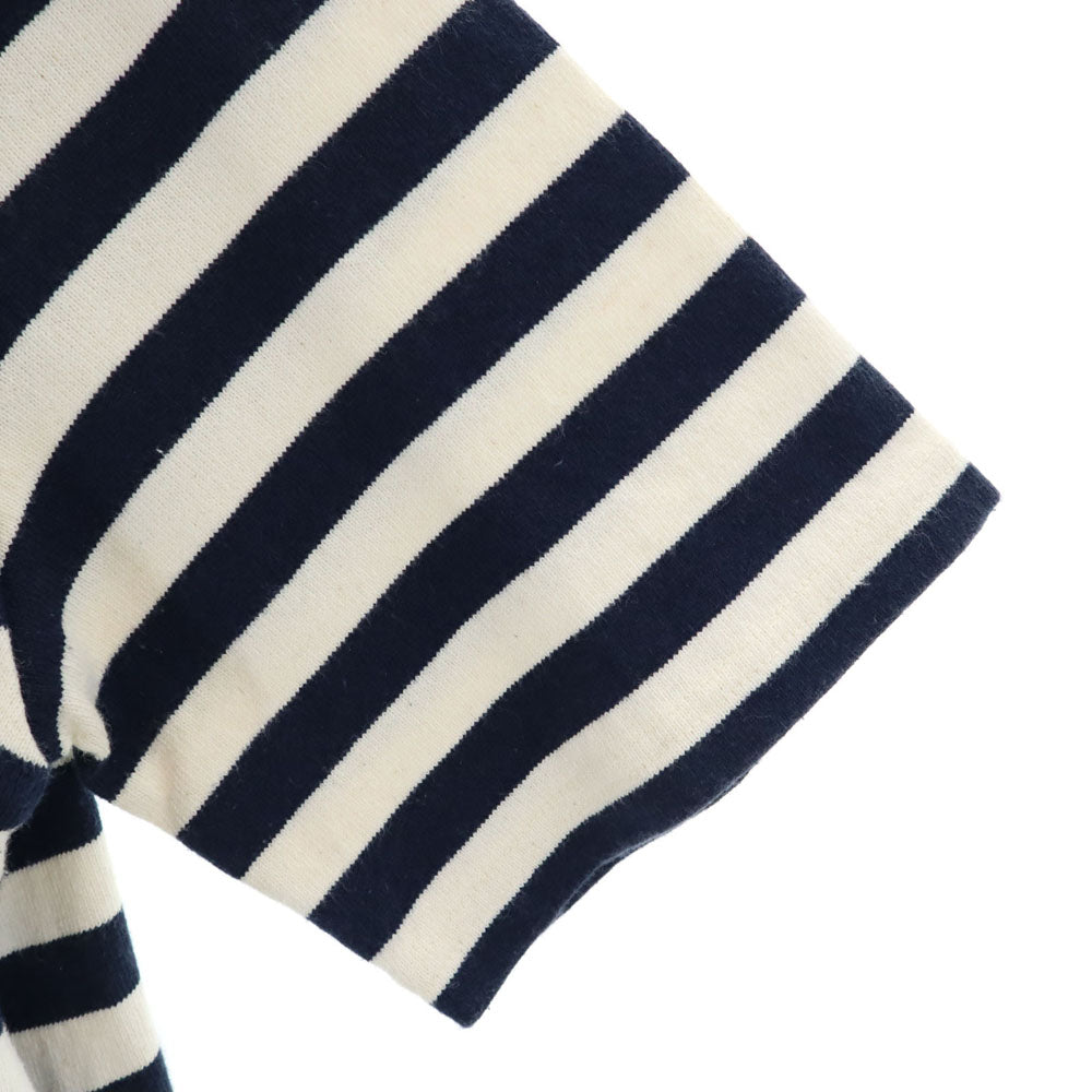 SON OF THE CHEESE サノバチーズ 日本製 ボーダー柄 半袖 Tシャツ M ネイビー×ホワイト メンズ