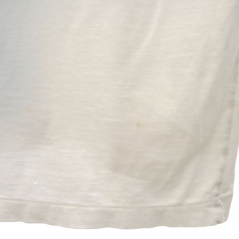 adidas アディダス 80s デサント 日本製 ヴィンテージ 半袖 Tシャツ L-O ホワイト メンズ