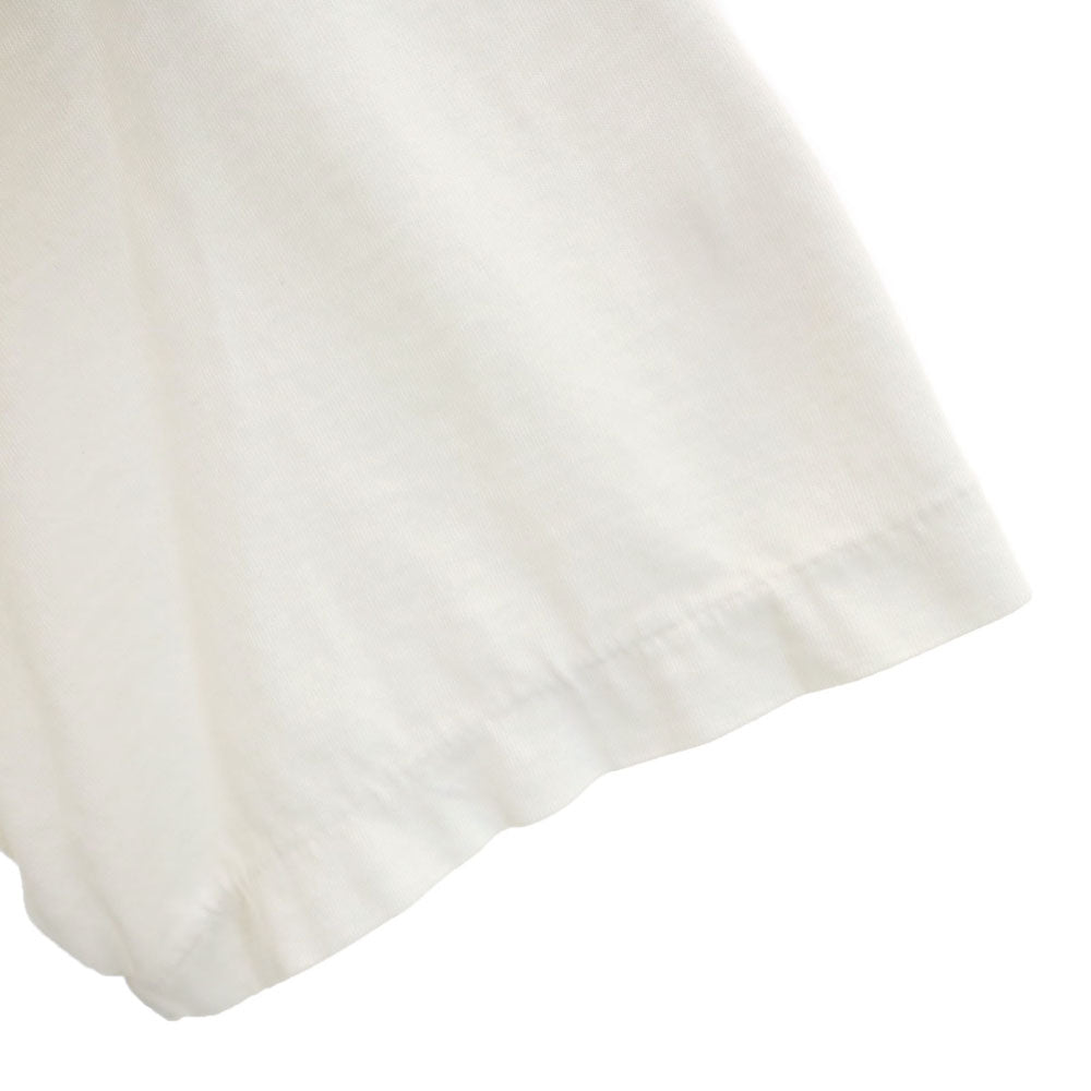 adidas アディダス 80s デサント 日本製 ヴィンテージ 半袖 Tシャツ L-O ホワイト メンズ