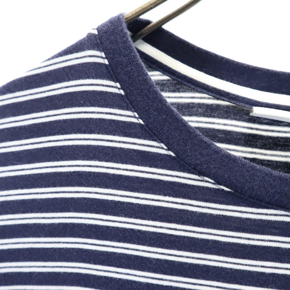 LACOSTE ラコステ ボーダー柄 半袖 Tシャツ 4 ネイビー 他 REGULAR FIT メンズ