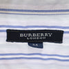 バーバリーロンドン ストライプ 半袖 シャツ M グレー系 BURBERRY LONDON メンズ