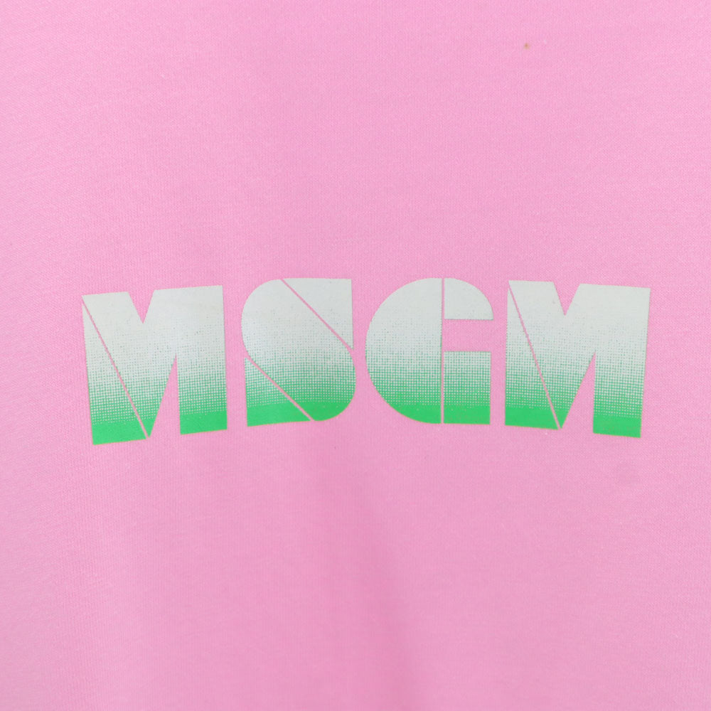 MSGM エムエスジーエム イタリア製 半袖 Tシャツ M ピンク メンズ