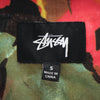 ステューシー 総柄 半袖 オープンカラーシャツ S STUSSY メンズ