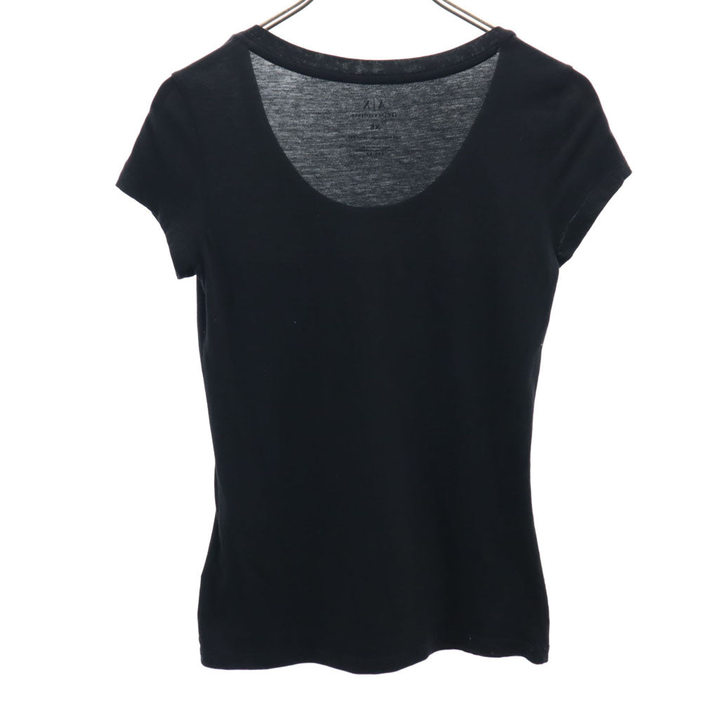 ARMANI EXCHANGE アルマーニエクスチェンジ 半袖 Tシャツ XS ブラック系 レディース