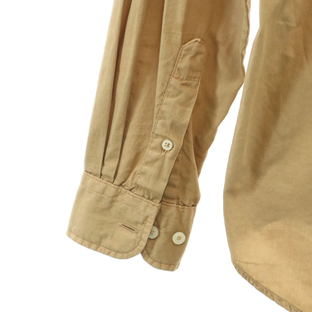 SERO セロ 長袖 ボタンダウンシャツ 14 1/2 32 ブラウン系 メンズ