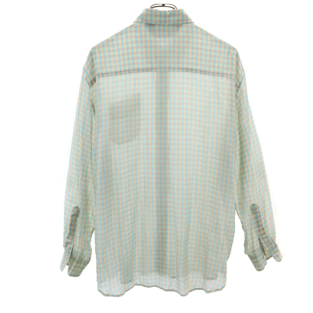 MaxMara WEEKEND LINE マックスマーラ ウィークエンドライン イタリア製 チェック柄 長袖 シャツ L レディース