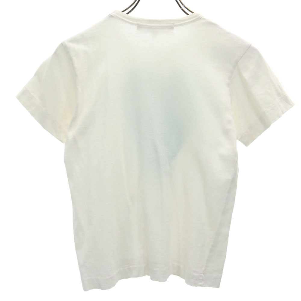 プレイコムデギャルソン 半袖 Tシャツ S 白 PLAY COMME des GARCONS レディース