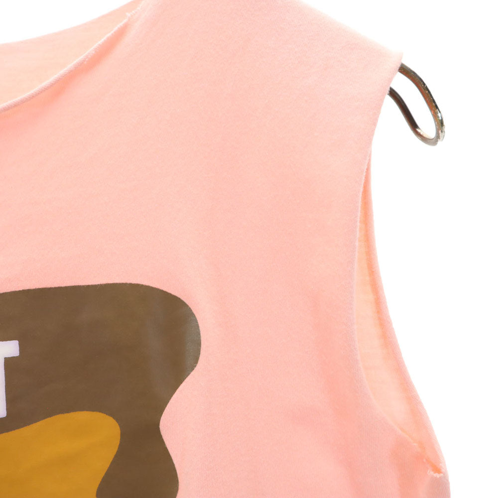 A.P.C. SECTION MUSICALE アーペーセーセクションミュージカル プリント タンクトップ S ピンク系 メンズ