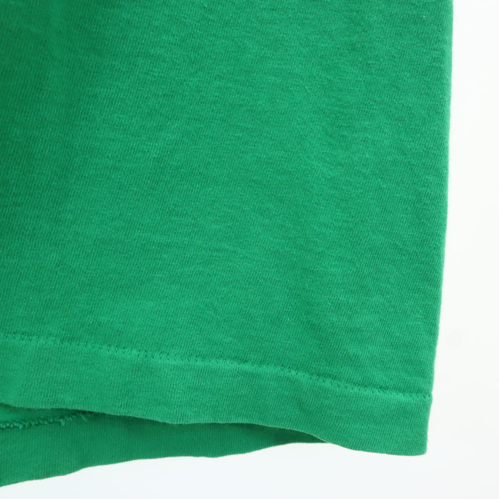 FRUIT OF THE LOOM フルーツオブザルーム 90s カナダ製 オールド 花柄 プリント 半袖 Tシャツ L グリーン メンズ