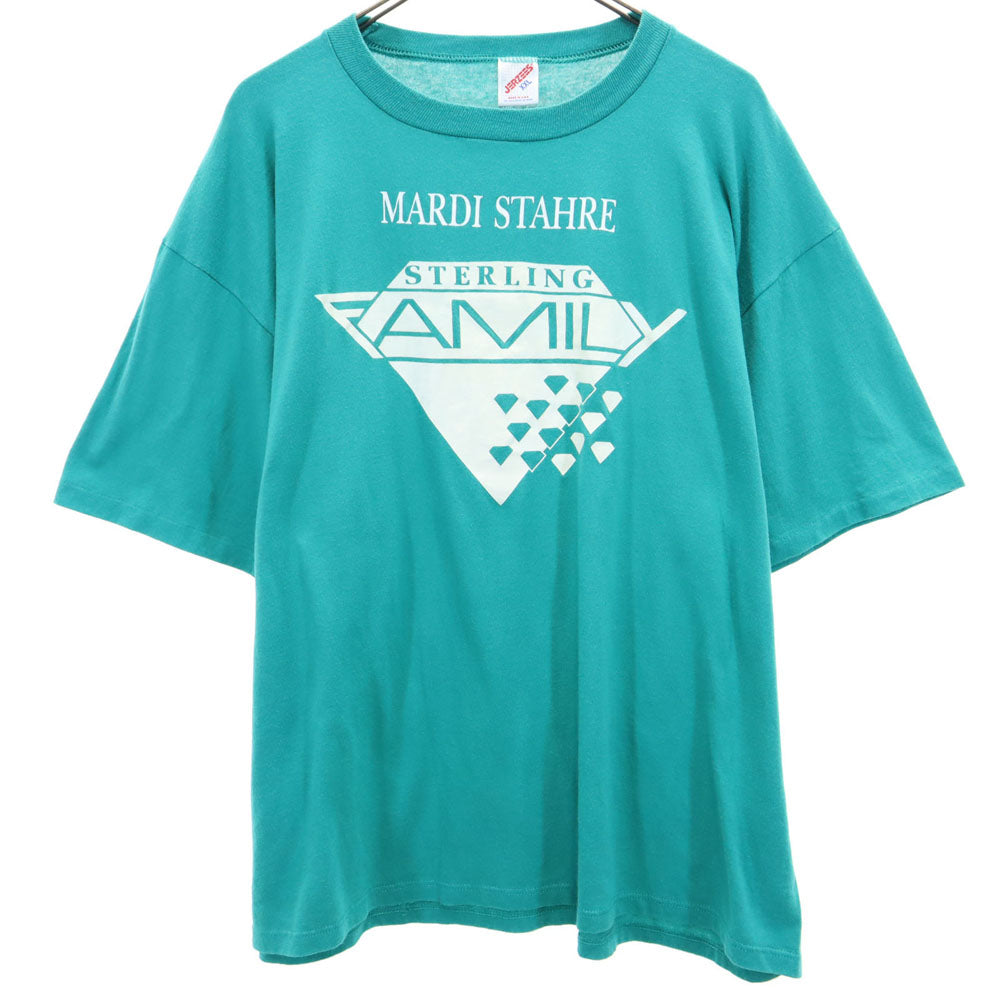 JERZEES ジャージーズ 90s USA製 オールド 半袖 Tシャツ XXL グリーン ビッグサイズ メンズ