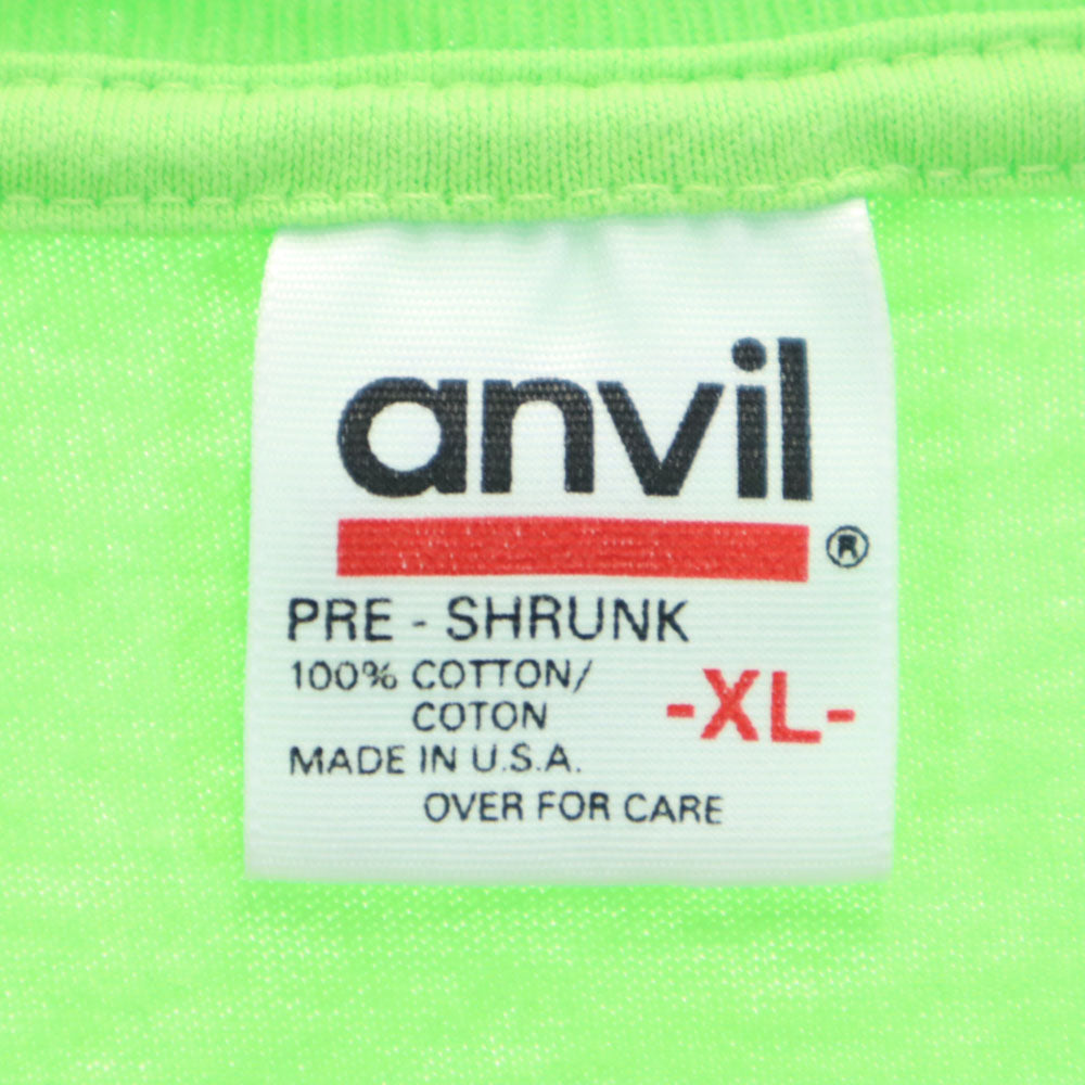 anbil アンビル 90s USA製 オールド 半袖 Tシャツ XL グリーン系 メンズ
