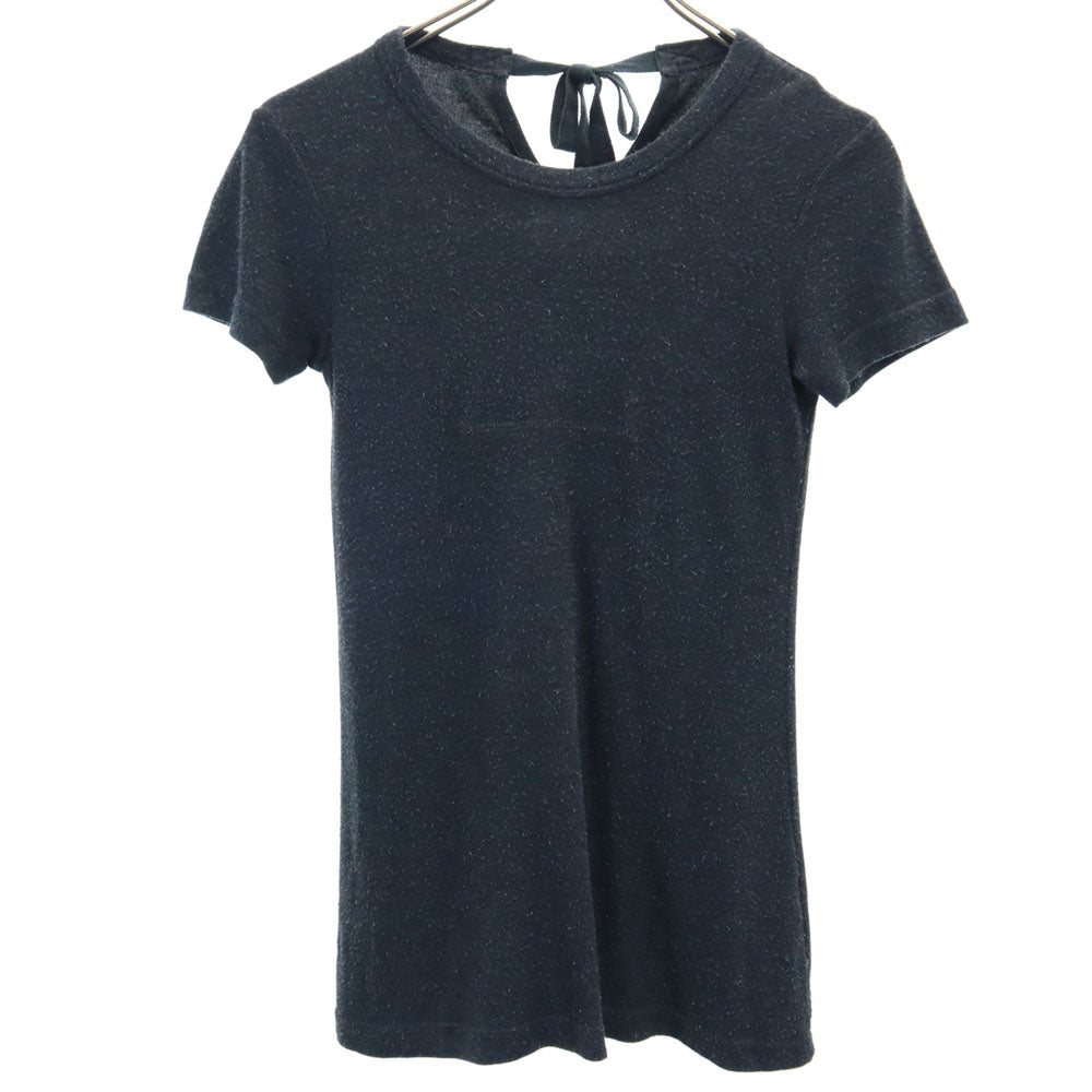 メゾンマルジェラ イタリア製 半袖 Tシャツ 38 黒系 Maison Margiela レディース