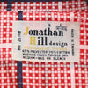 Jonathan Hill Design 70s ヴィンテージ チェック柄 半袖 シャツ L16-161/2 赤系 Jonathan Hill Design メンズ