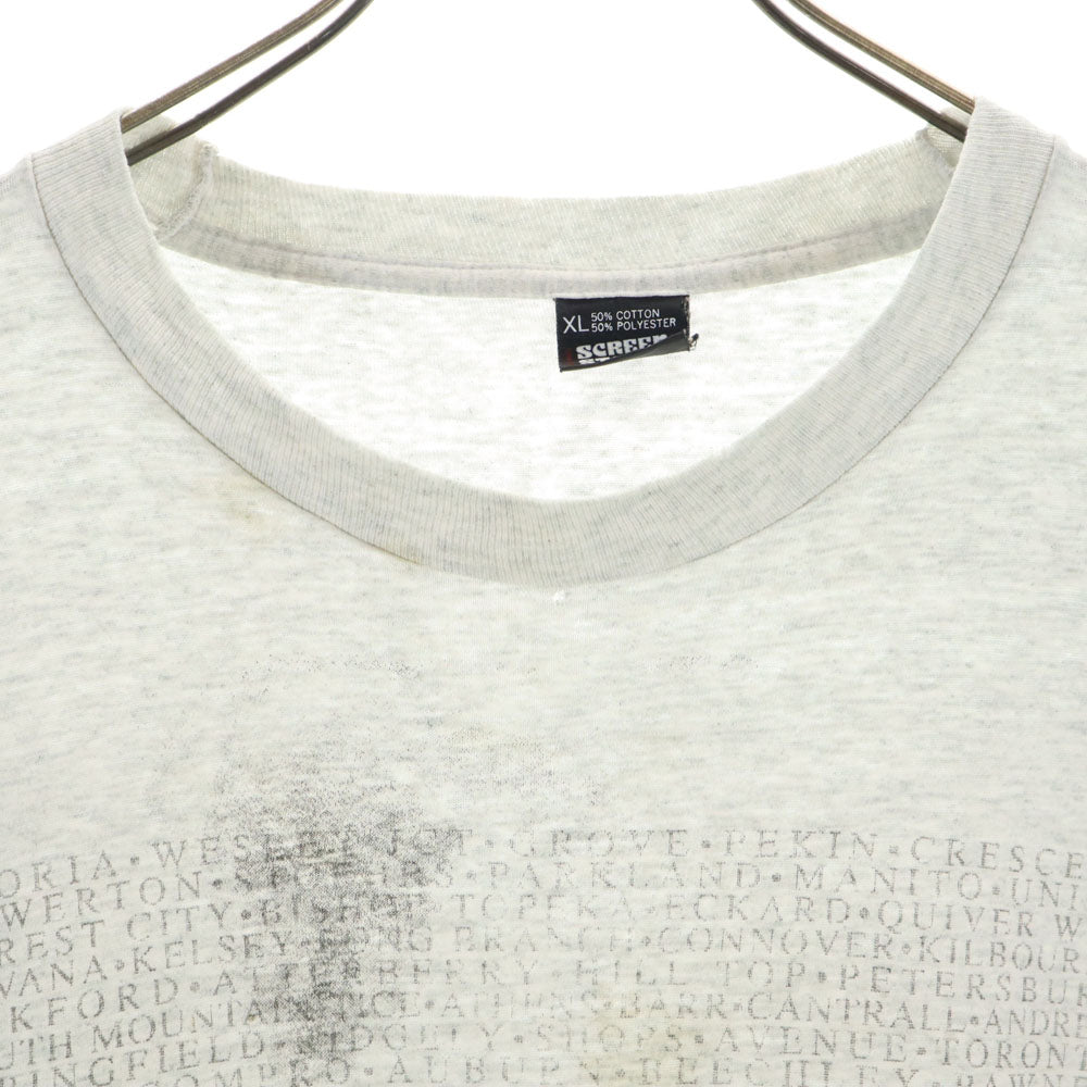 SCREEN STARS スクリーンスターズ 90s USA製 オールド 半袖 Tシャツ XL グレー系 メンズ