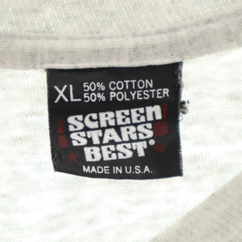 SCREEN STARS スクリーンスターズ 90s USA製 オールド 半袖 Tシャツ XL グレー系 メンズ