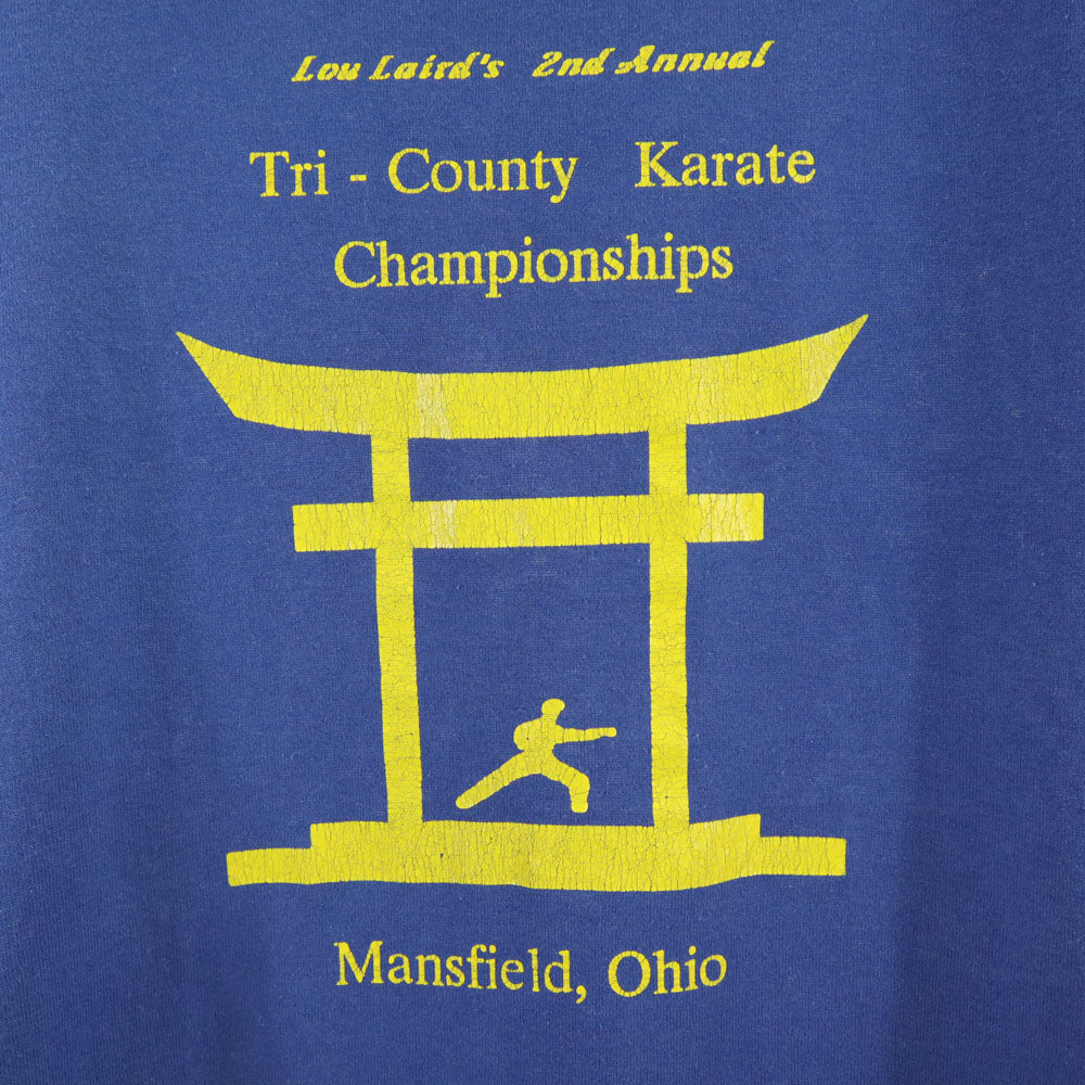 JERZEES ジャージーズ 90s USA製 オールド 半袖 Tシャツ XL ブルー メンズ