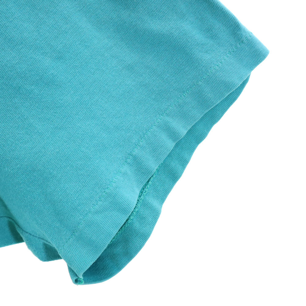 Hanes ヘインズ 90s USA製 オールド 半袖 Tシャツ XL ブルー系 メンズ