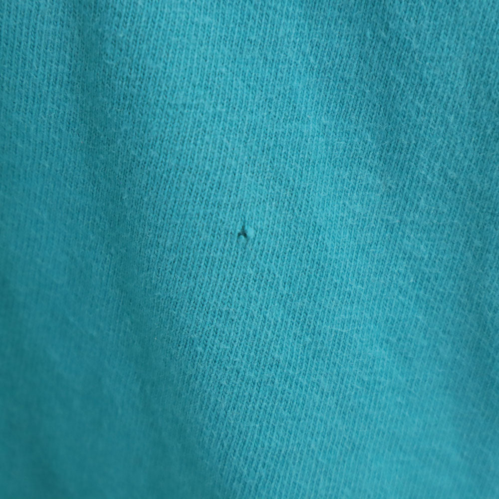 Hanes ヘインズ 90s USA製 オールド 半袖 Tシャツ XL ブルー系 メンズ