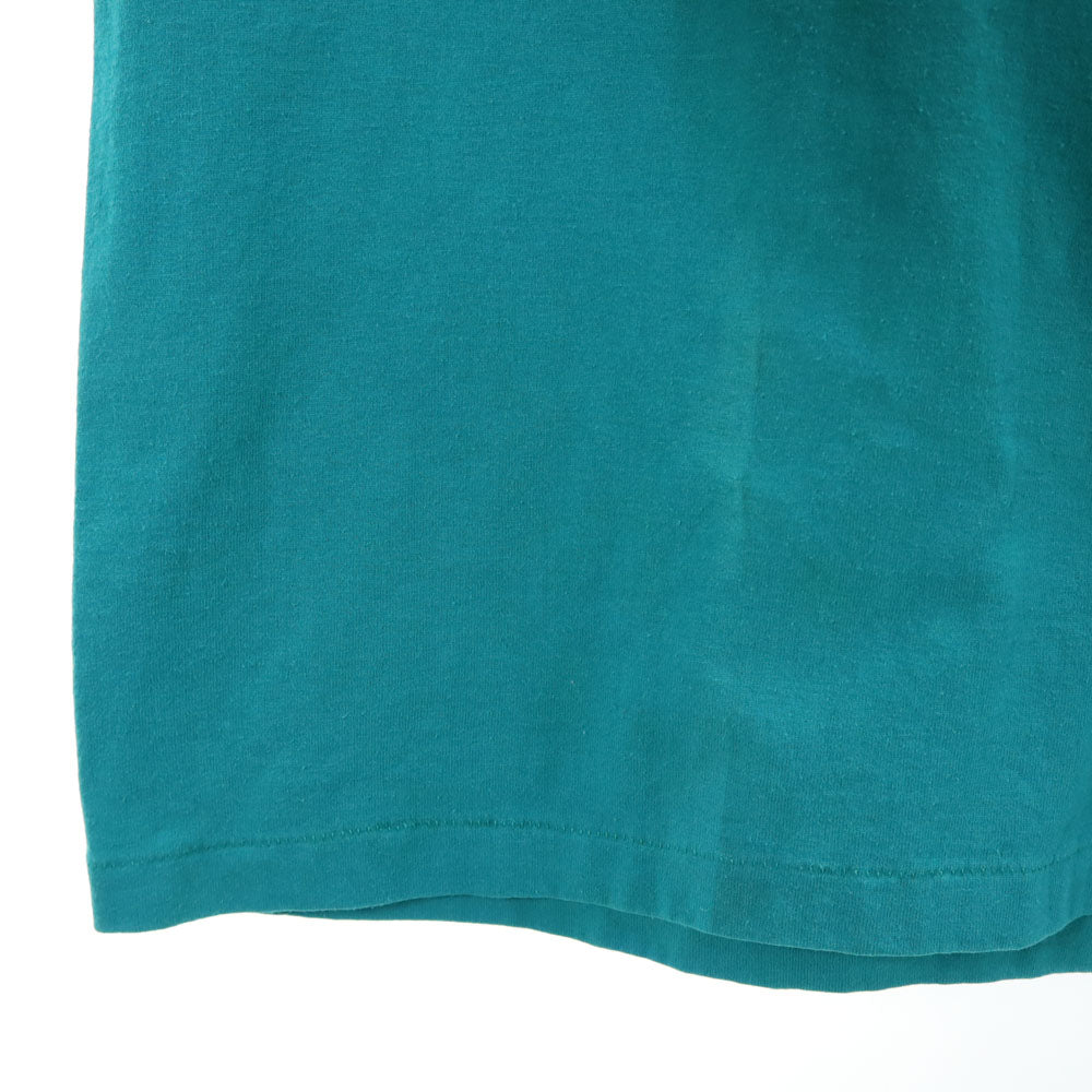 Hanes ヘインズ 80s 90s USA製 オールド 半袖 Tシャツ XXL ブルー系 ビッグサイズ メンズ