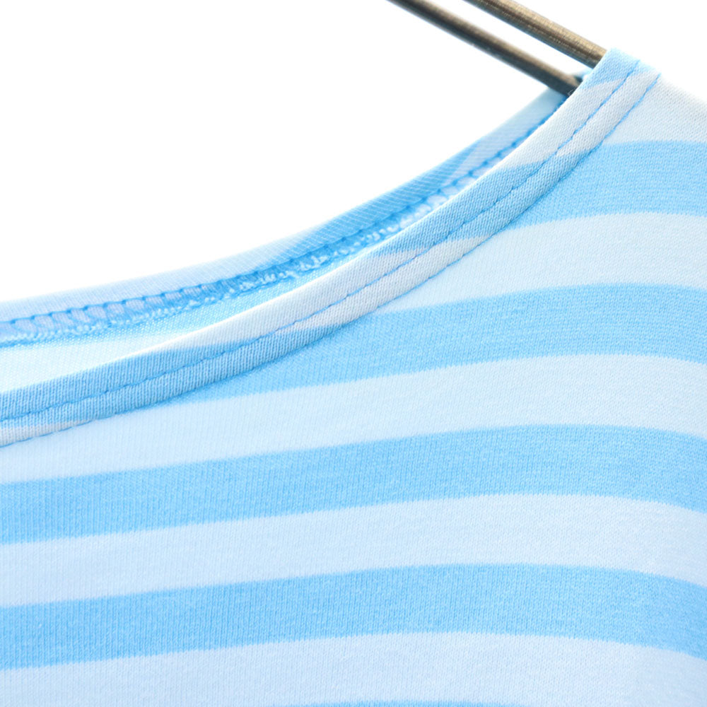 marimekko マリメッコ ボーダー 半袖 カットソー S ブルー系 レディース