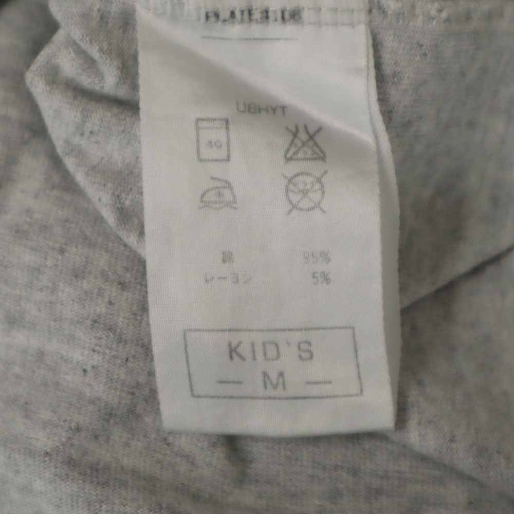 ナイキ 90s 00s オールド 白タグ ロゴプリント 半袖 Tシャツ M グレー系 NIKE キッズ