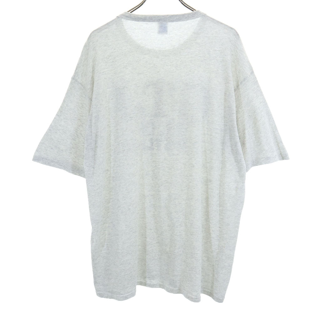 RUSSELL ATHLETIC ラッセルアスレチック 90s オールド プリント 半袖 Tシャツ XXL グレー系 ビッグサイズ メンズ