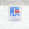 ラッセルアスレチック 90s オールド プリント 半袖 Tシャツ XXL グレー系 RUSSELL ATHLETIC ビッグサイズ メンズ