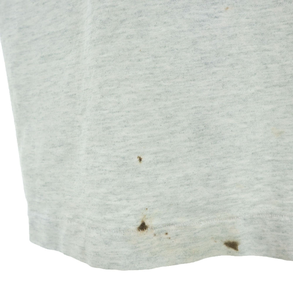 OLD オールド 90s プリント 半袖 Tシャツ グレー系 メンズ