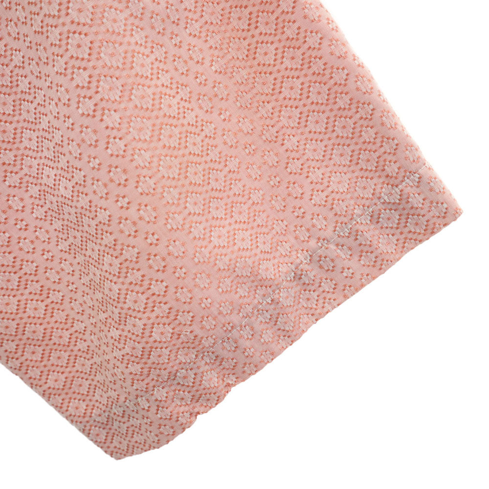 タウンクラフト 70s ヴィンテージ 総柄 半袖 シャツ S オレンジ系 TOWNCRAFT PENN-PREST メンズ