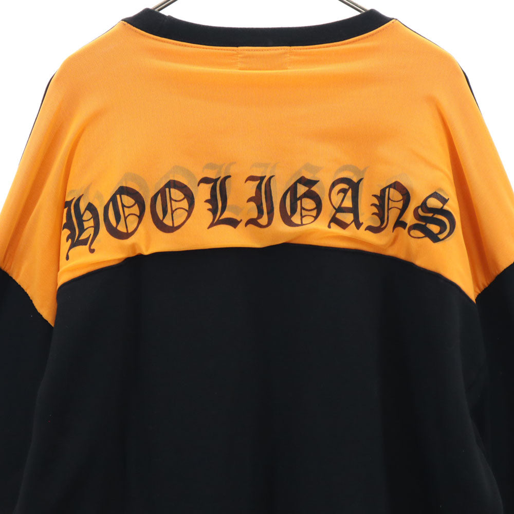 Danke Schon ダンケシェーン 7分袖 スウェット トレーナー F ブラック メンズ