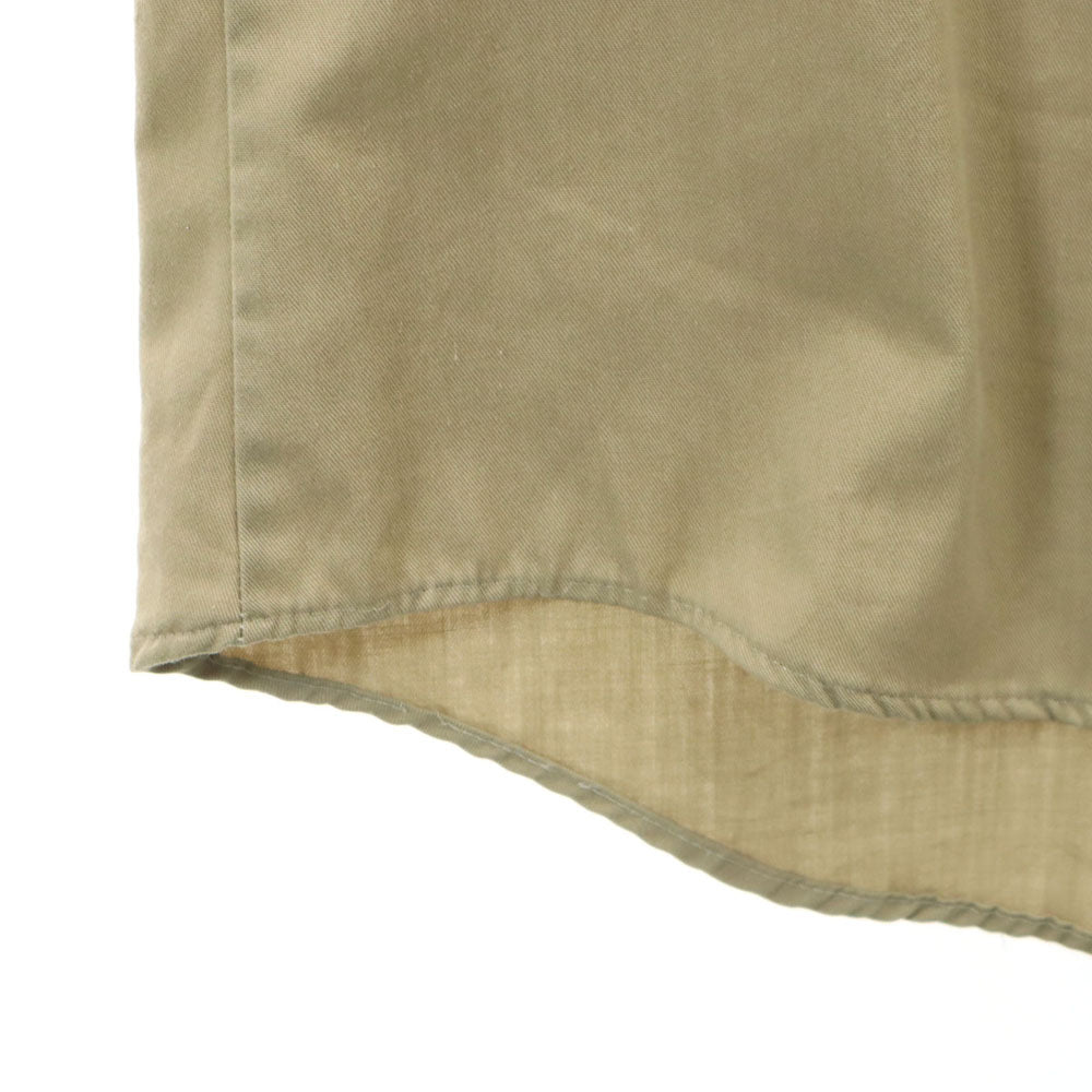 エリー 80s 70s ヴィンテージ 長袖 シャツ 18XM ベージュ ELY メンズ