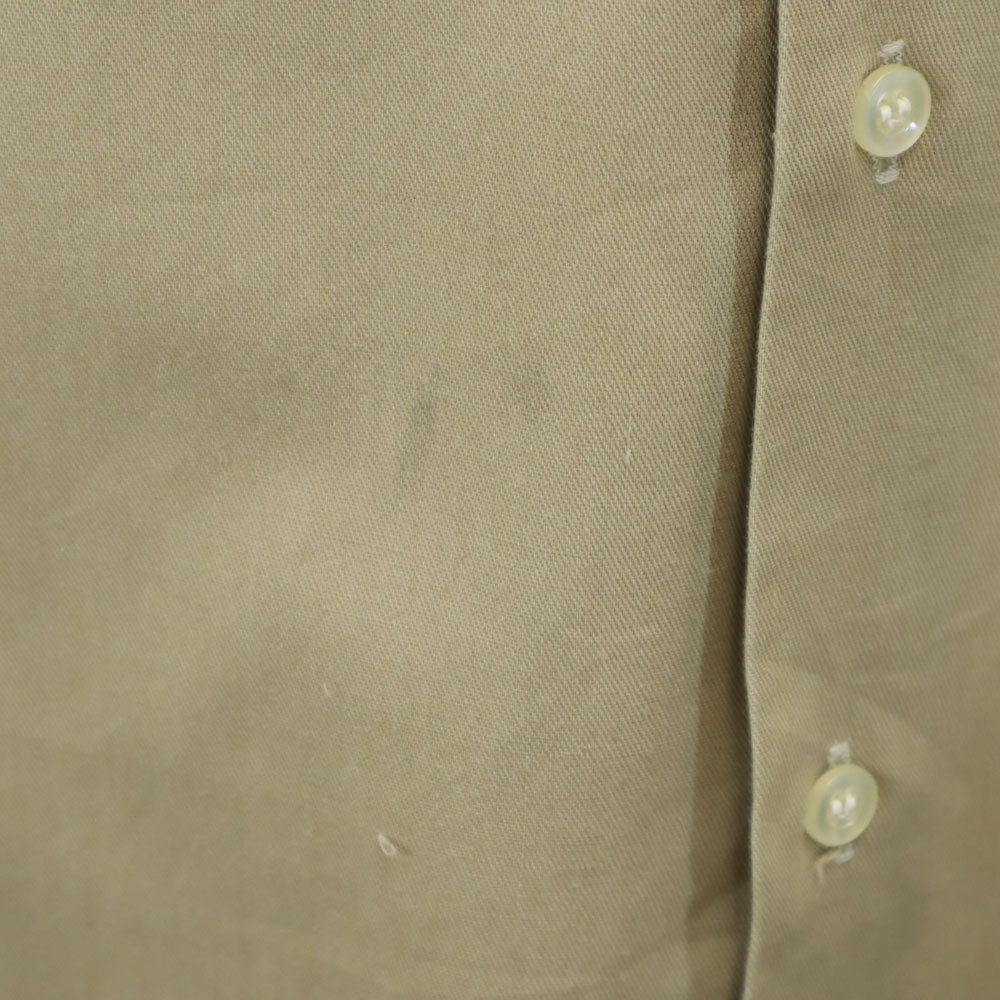 エリー 80s 70s ヴィンテージ 長袖 シャツ 18XM ベージュ ELY メンズ