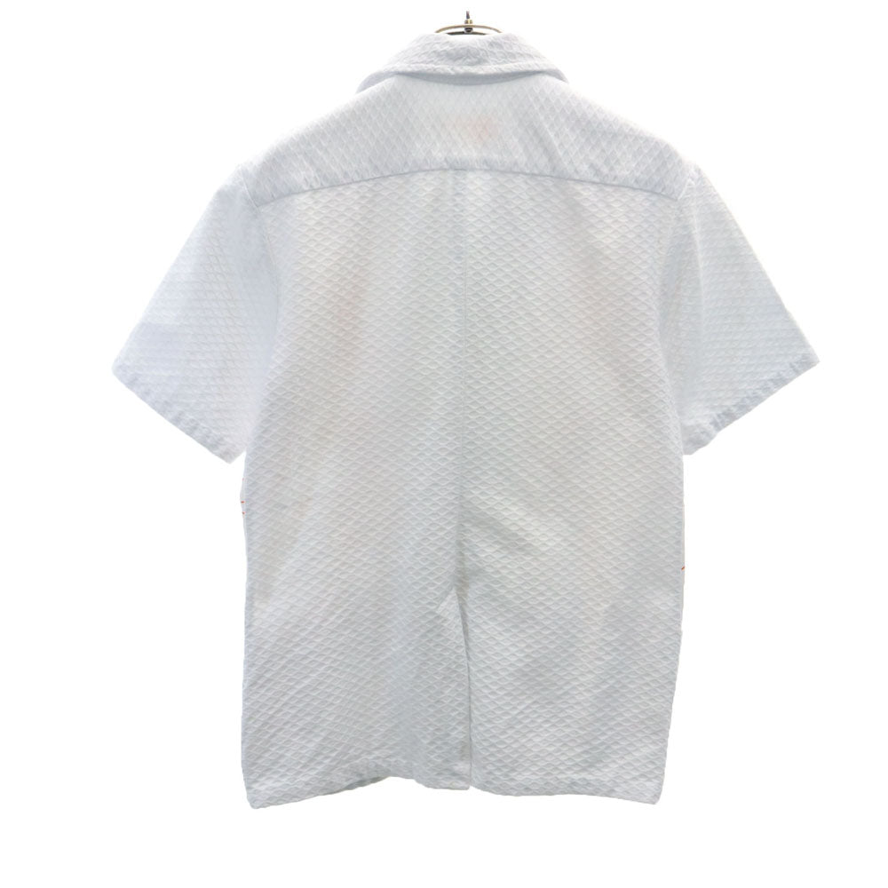 イオラニ 70s 80s ヴィンテージ 半袖 オープンカラーシャツ M ホワイト IOLANI メンズ