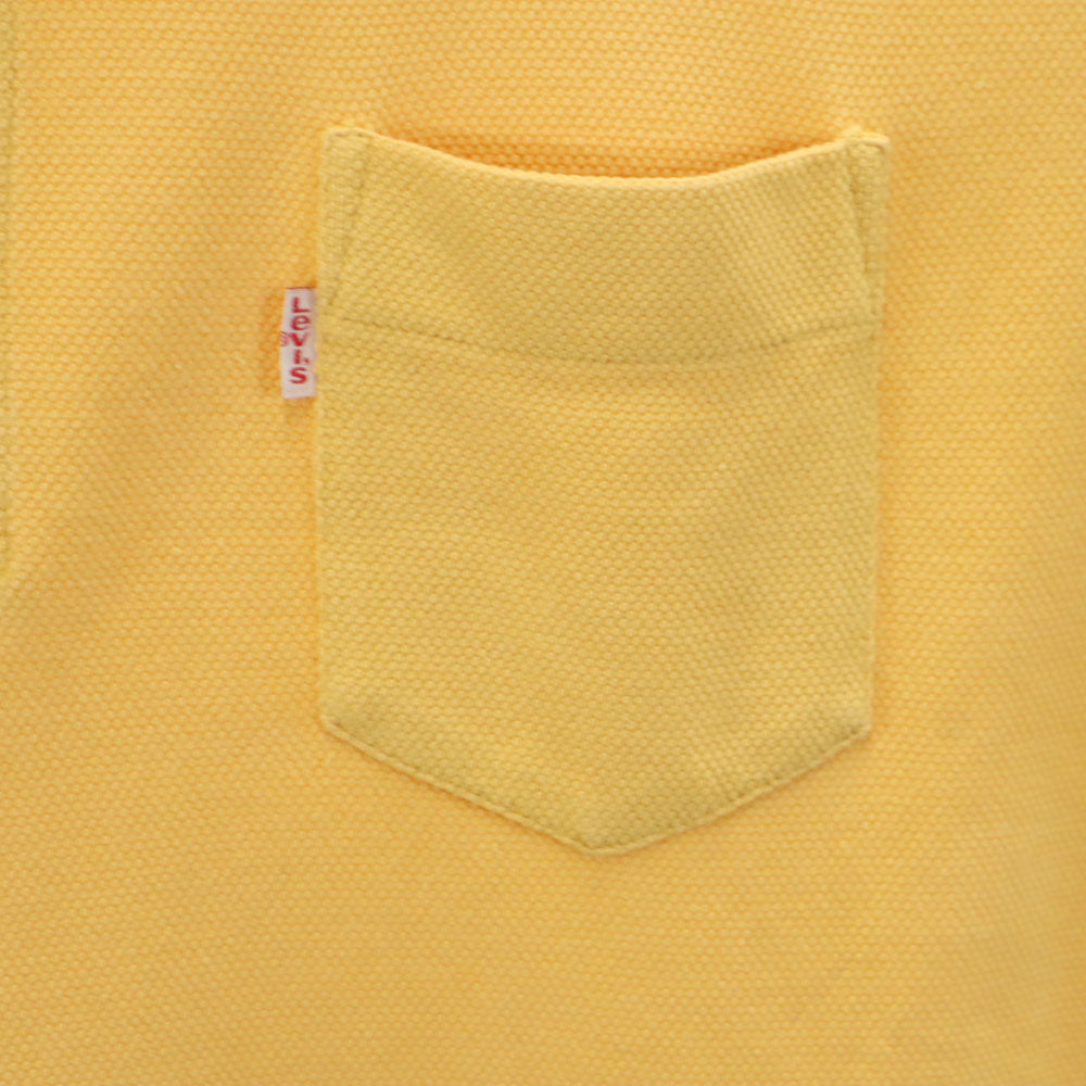 Levi's リーバイス 90s オールド 半袖 ポロシャツ L 山吹色 メンズ