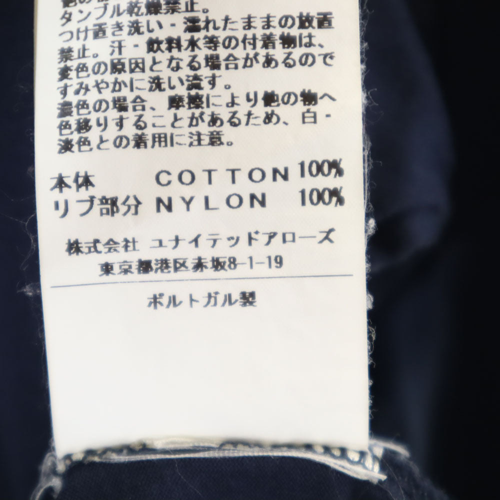 アクネストゥディオズ ポルトガル製 7分袖 Tシャツ XS ネイビー ACNE STUDIOS メンズ