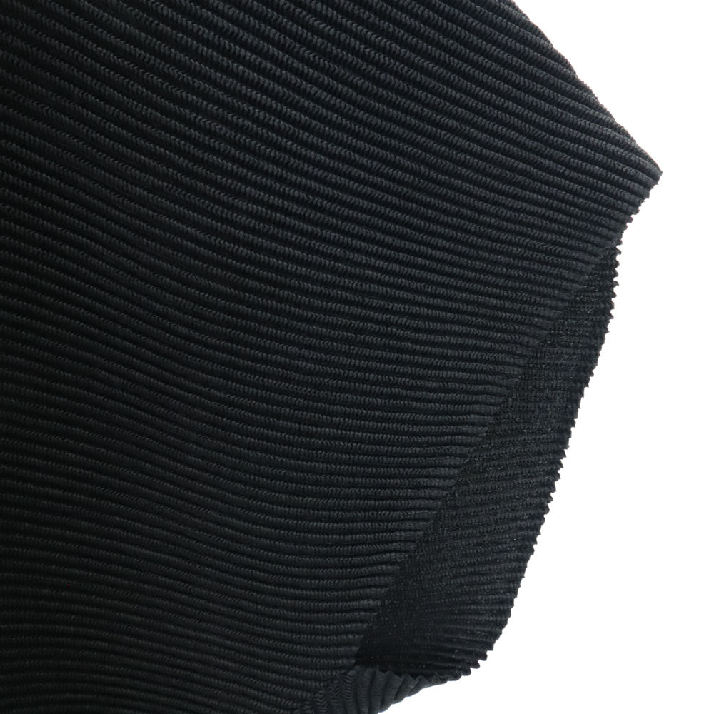 未使用 スペッチオ 半袖 シャトルプリーツ プルオーバー カットソー 40 ブラック SPECCHIO タグ付き レディース