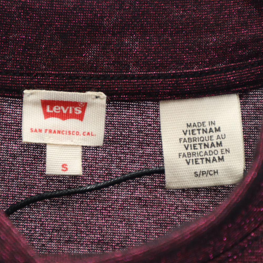 未使用 リーバイス 半袖 Tシャツ S レッド系 Levi's レディース