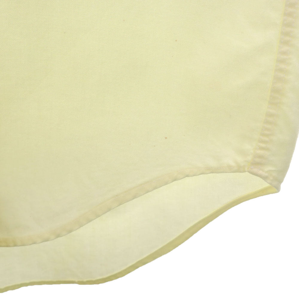 CHAPS チャップス 70s ヴィンテージ 半袖 ボタンダウンシャツ イエロー メンズ