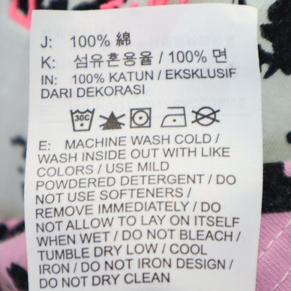 エアジョーダン ナイキ 総柄 半袖 Tシャツ XS ピンク系 AIR JORDAN NIKE レディース