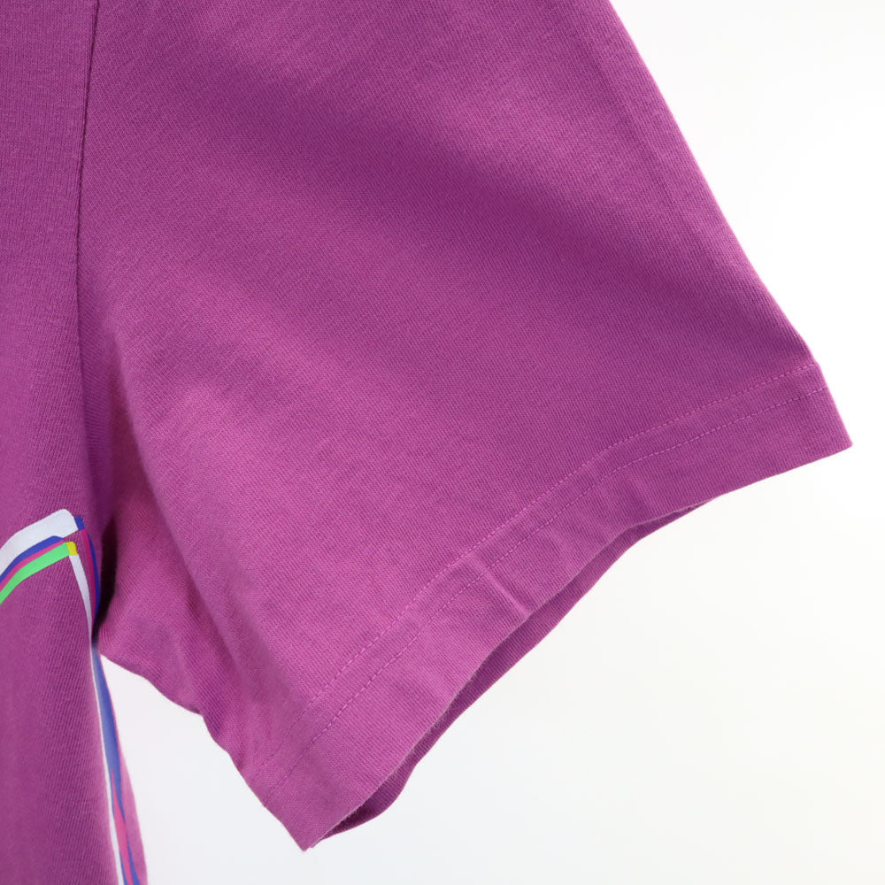 アディダス トレフォイルロゴ 半袖 Tシャツ ピンクパープル系 adidas メンズ