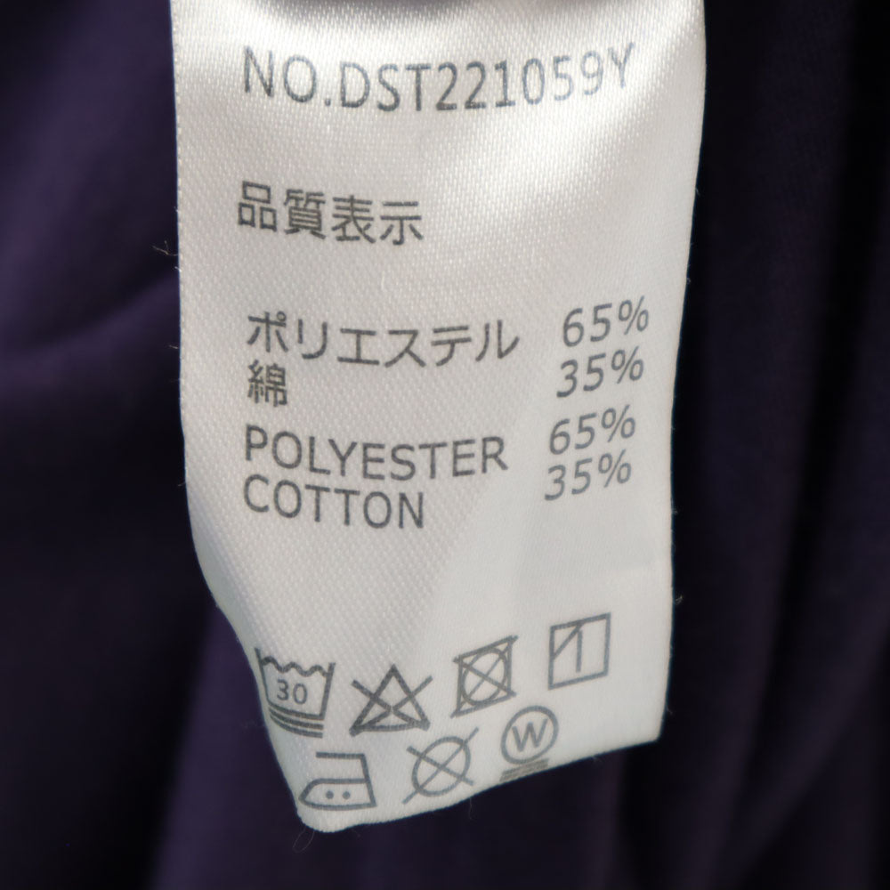 ディーシーシュー バックプリント 半袖 Tシャツ L パープル DC SHOE メンズ