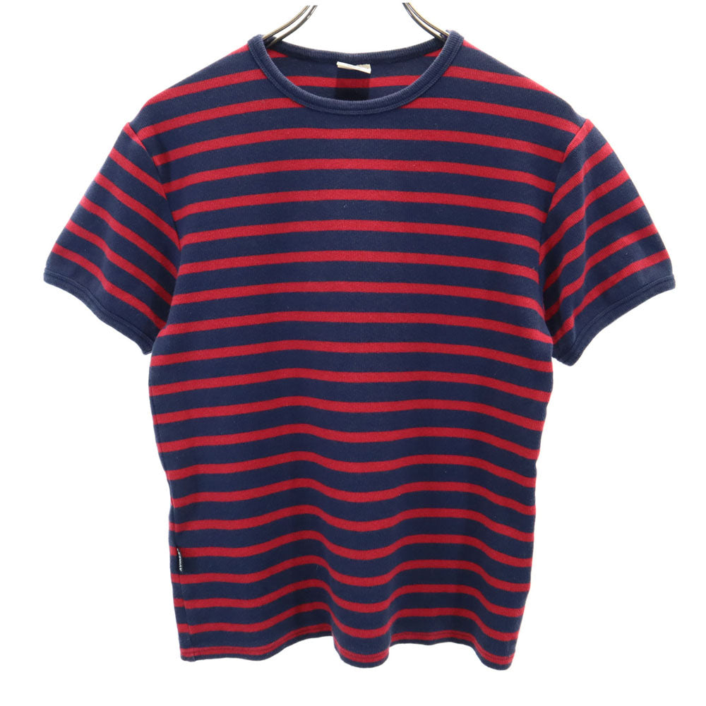 アヴィレックス ボーダー柄 半袖 デイリー Tシャツ M ネイビー 他 AVIREX DAILY メンズ