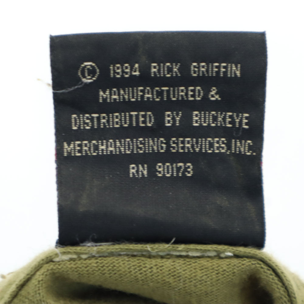 グリフィン 90s オールド 半袖 Tシャツ カーキ系 GRIFFIN メンズ