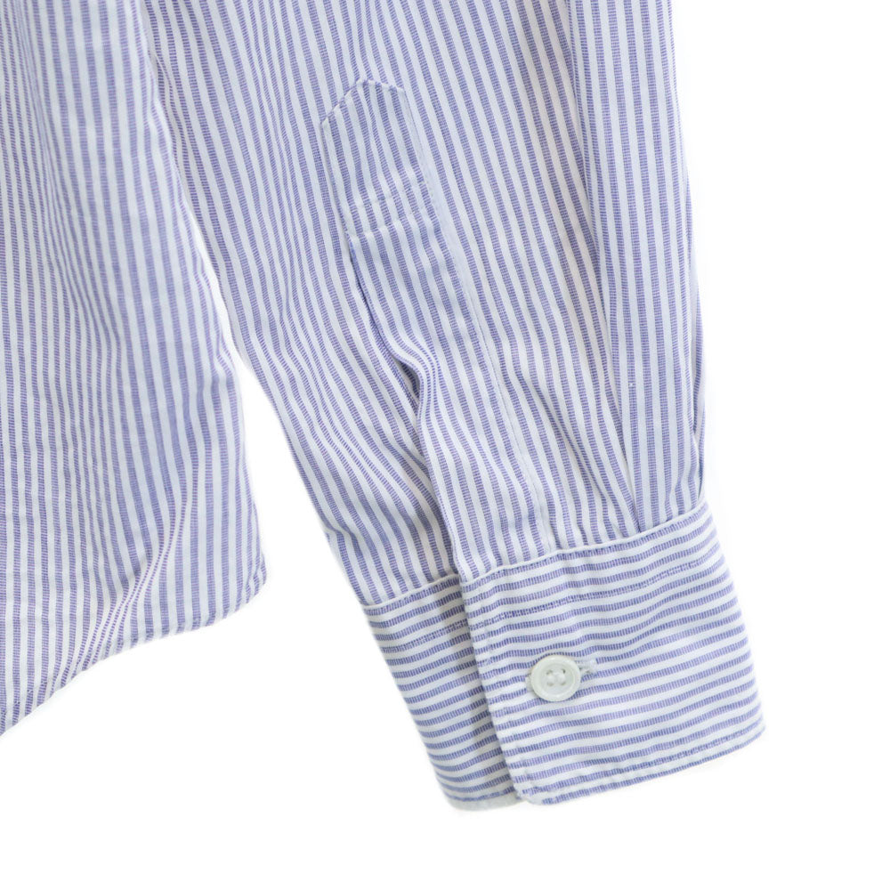 ローブドシャンブル コムデギャルソン 90s 1997年 日本製 オールド ストライプ柄 長袖 シャツ S ホワイト 他 robe de chambre COMME des GARCONS メンズ